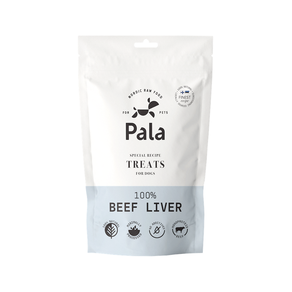 Pala hundgodis 100% nötlever 100g